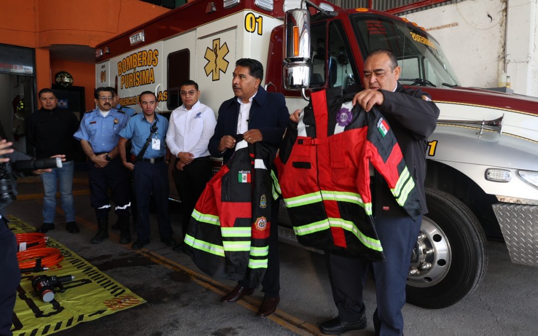 BOMBEROS PURÍSIMA TRABAJA POR LA VIDA