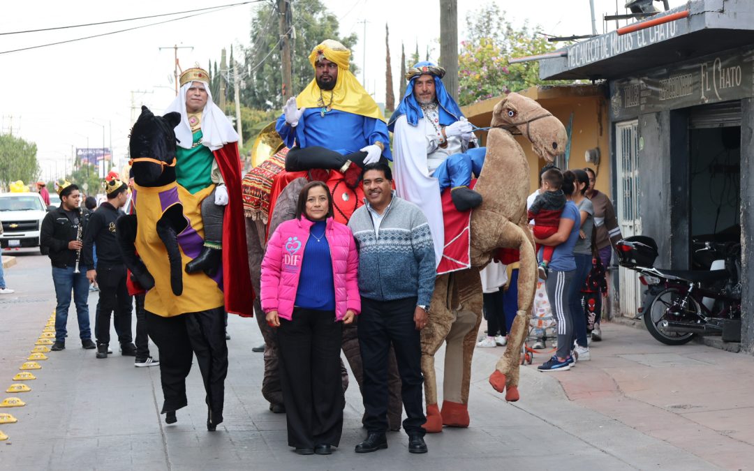 REYES MAGOS Y LUCHA LIBRE CONCENTRAN