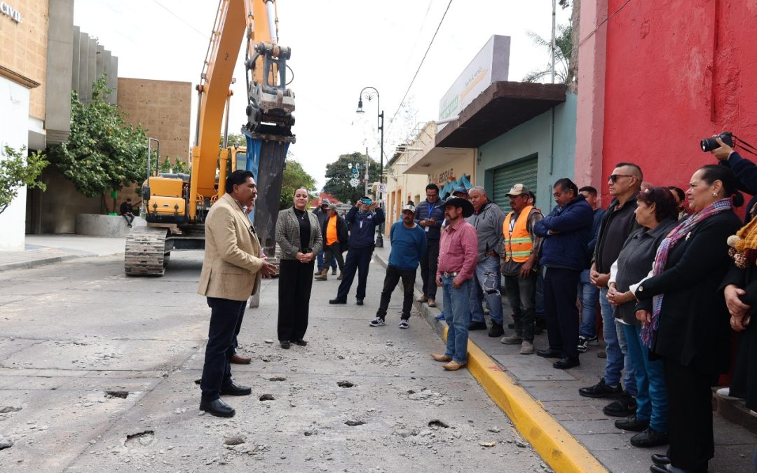 OBRAS DE PÍPILA Y 5 DE MAYO POR 4.7 MDP