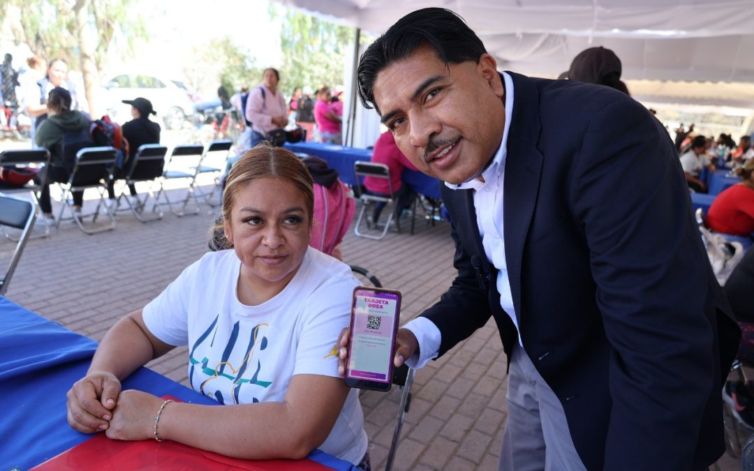 TARJETA ROSA EN PURÍSIMA DEL RINCÓN