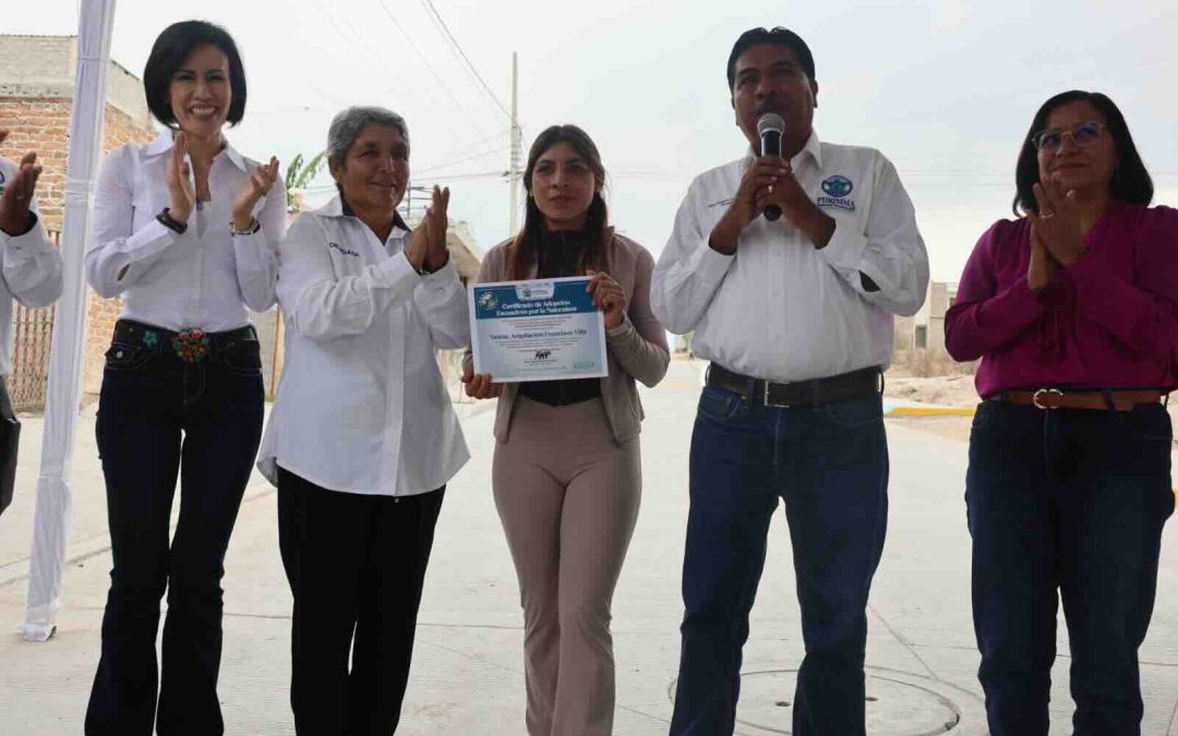 PAVIMENTACIONES FAVORECEN CRECIMIENTO
